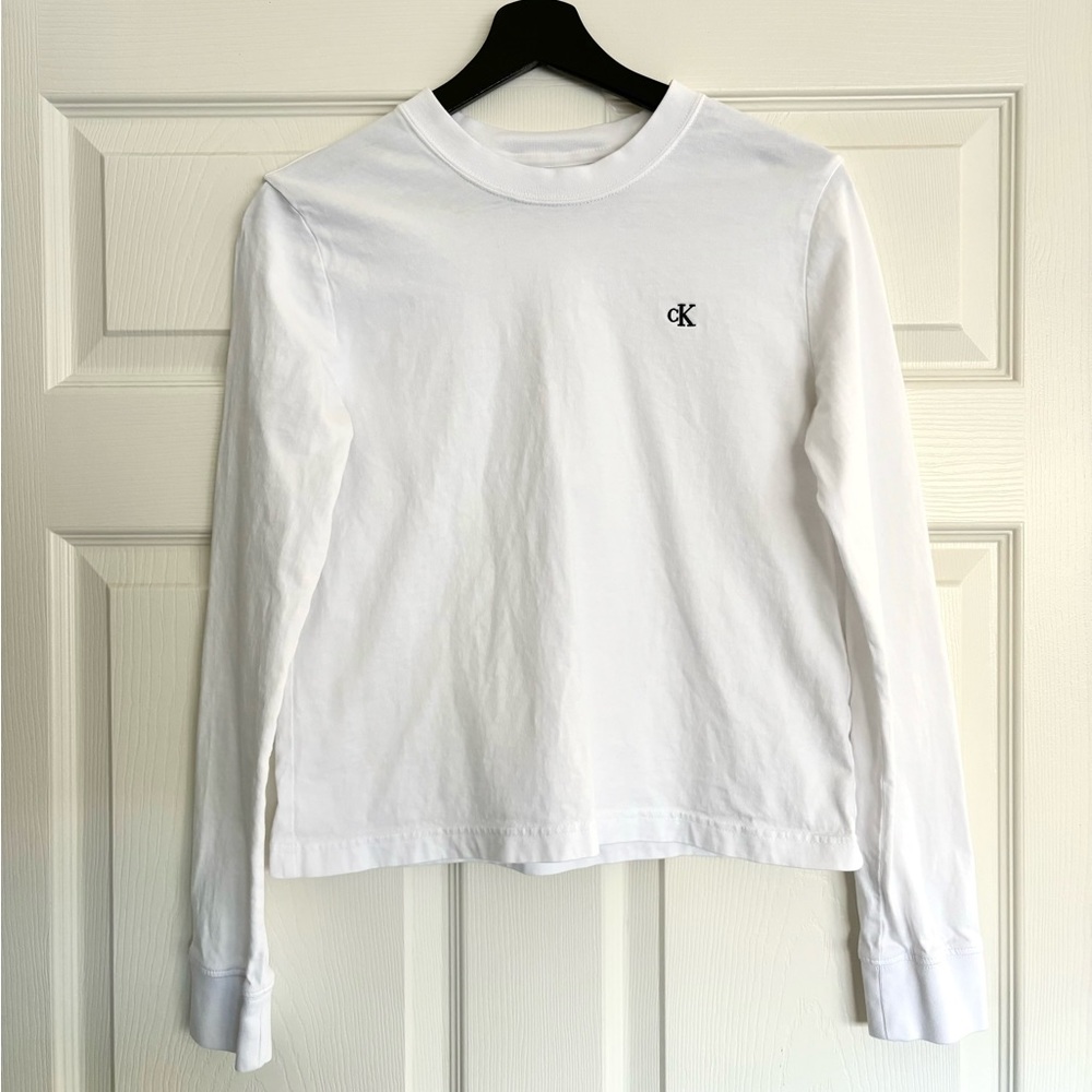 Calvin Klein White Long Sleeve